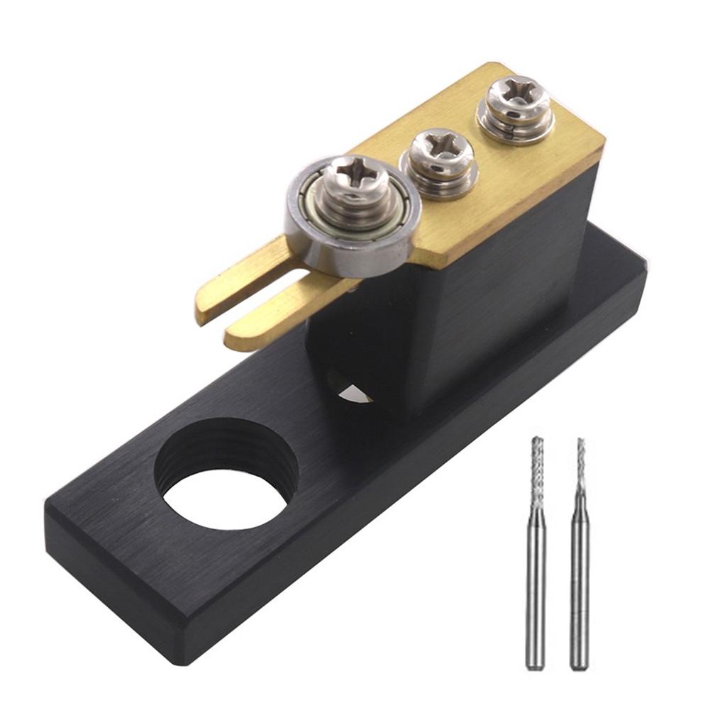 Violin Luthier Tool Purfling Groove Cutter Parts With 2 Miling Cutter