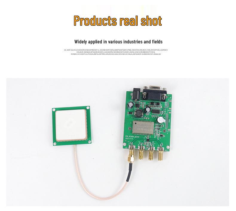 Ultra-High Frequency RFID Four-Channel Reader/Writer Module with Four Antennas