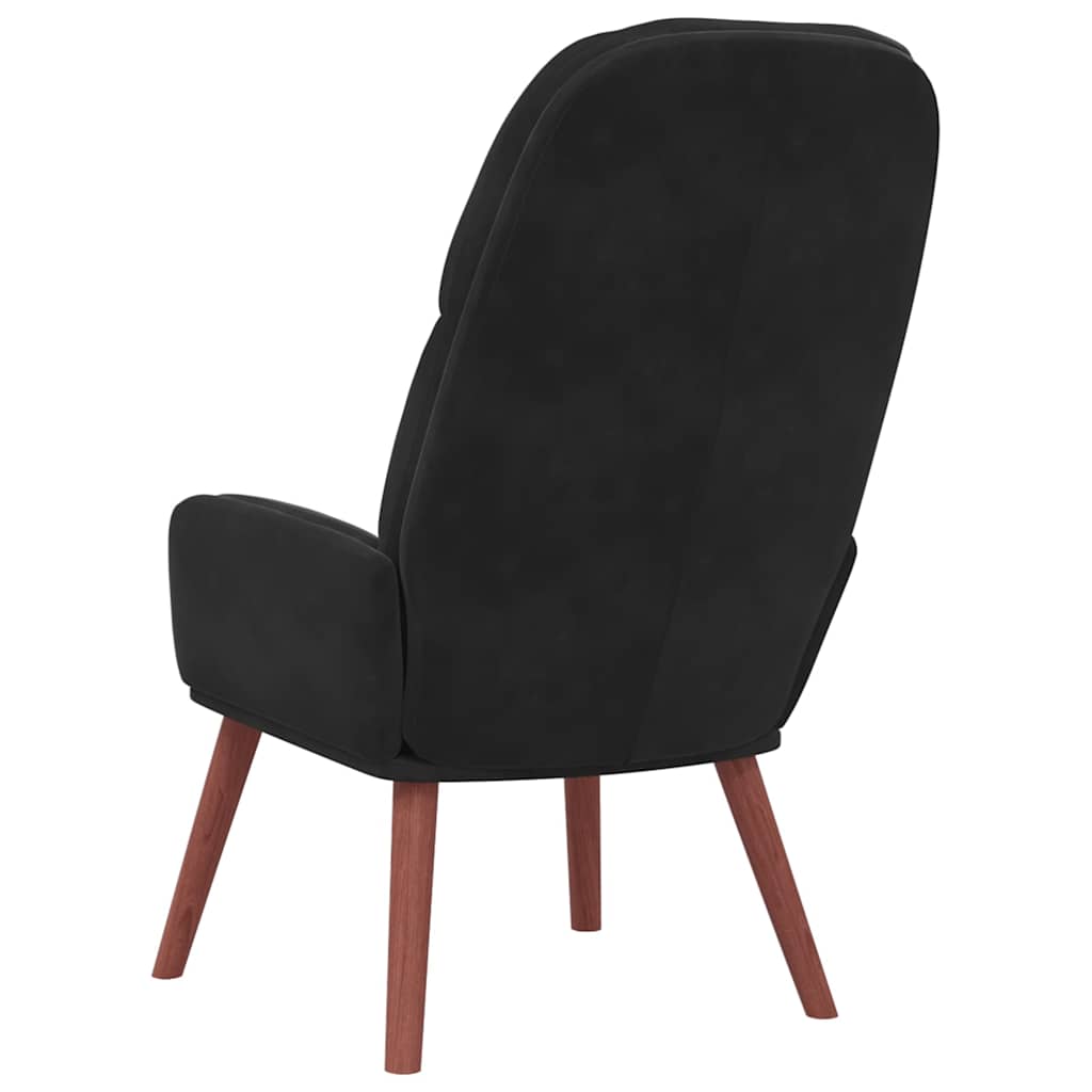 Relax Chair Black Velvet