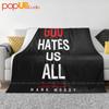 God Hates Us All Hank Moody Ultra-Soft Blanket Quilt Winter Sofa Cover Bed Covers