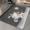 Diatom Mud Floor Mat Absorbent Non-slip Mat Household Door Quick Drying Mat Toilet Toilet Bathroom Shower Floor Mat