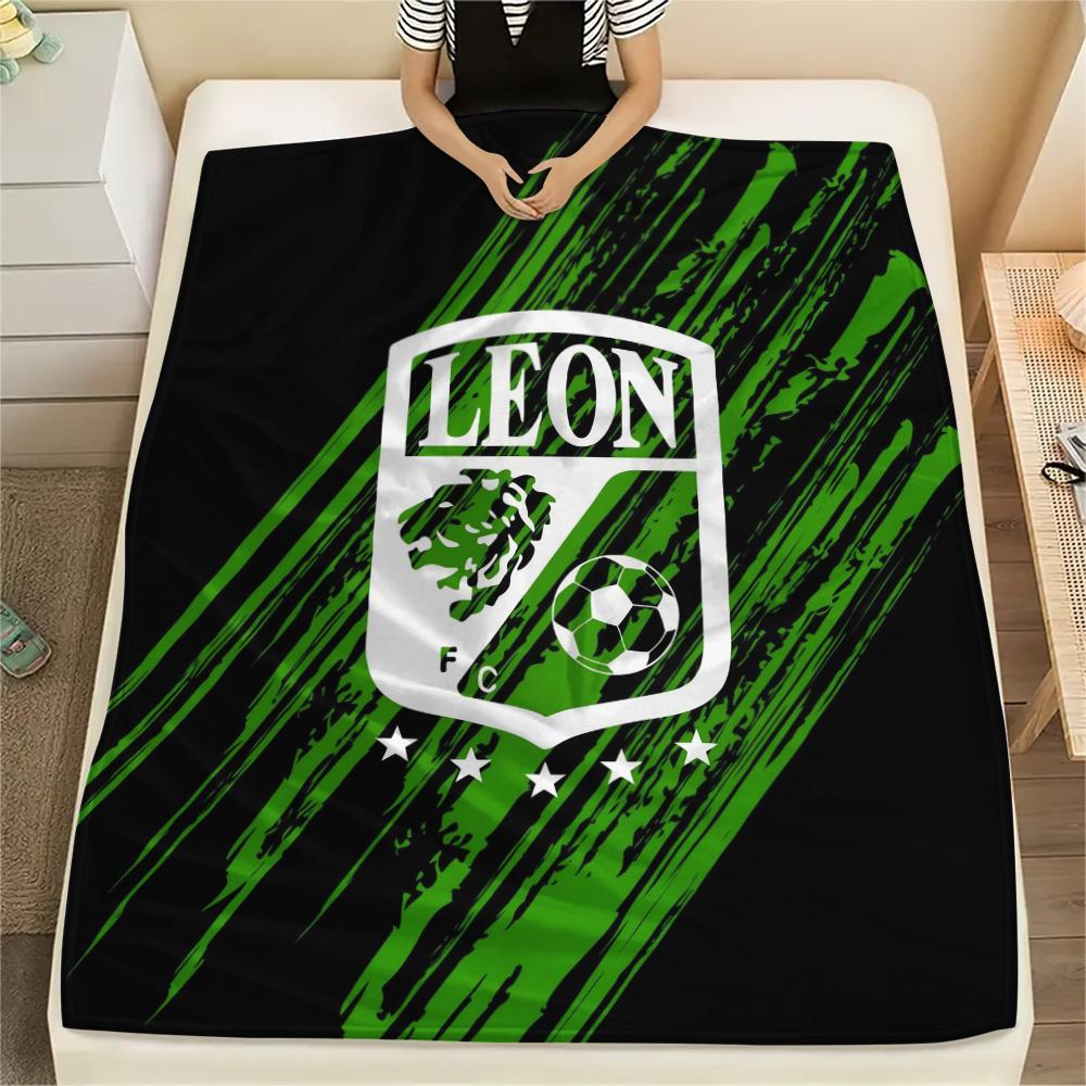 Leon FC,pattern Flannel Blanket, High Quality Comfortable for All Seasons, Home Decor, Warmth and Comfort, Perfect for Gifts.