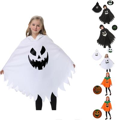 Halloween Party Verkleidung Kinderumhang Leuchtender Schal Halloween-Print Umhang