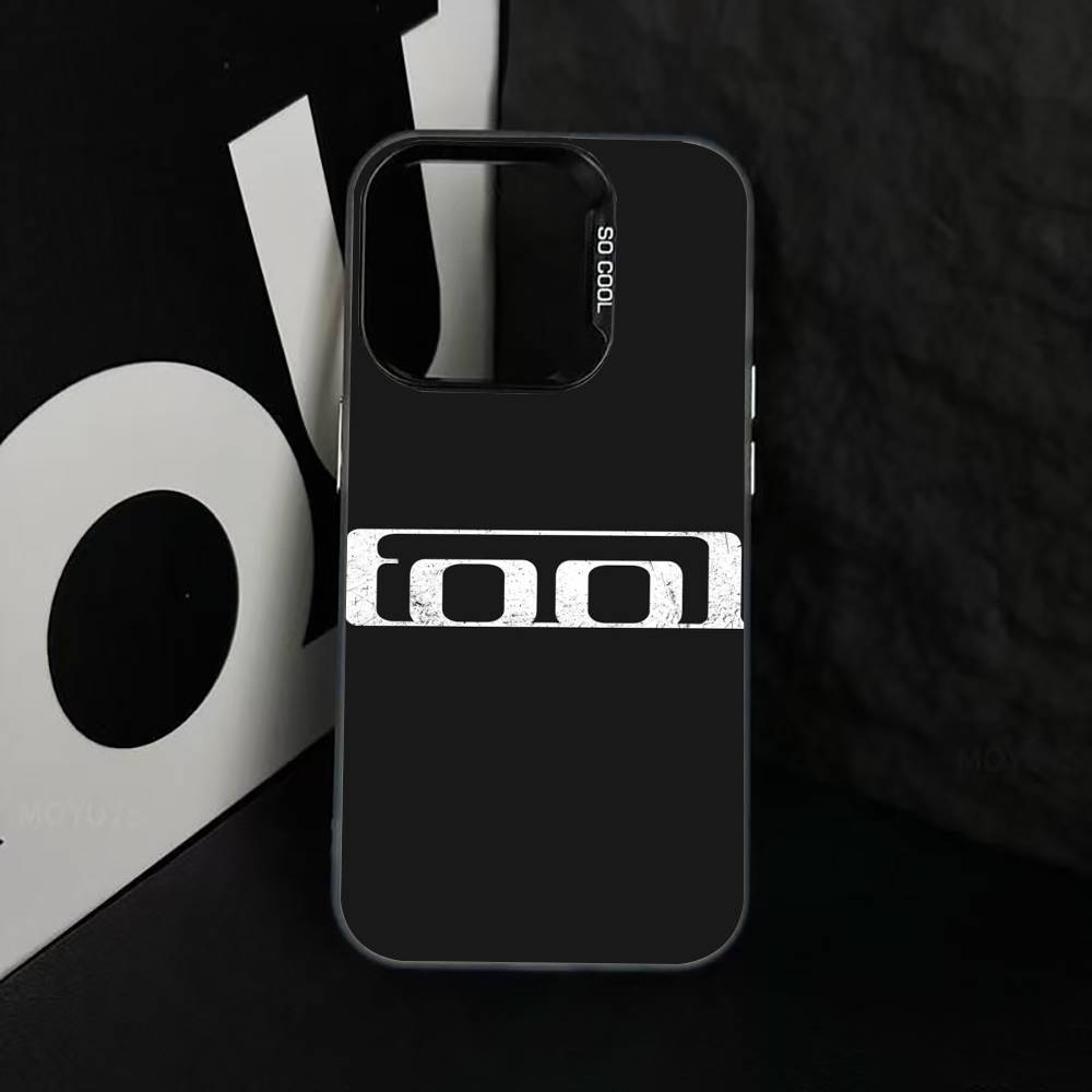 

Music T-Tool B-Band R-Rock Phone Case For iPhone 17,16,15,14,13,12,11 Plus,Pro Max,XS,Colorful Silver Phone case Funda Cover iPhone17