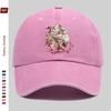 PC Japanischer Kranich Kirschblüte Baseballkappe für Herren Damen Verstellbare Trucker-Kappe mit Aufdruck Leicht Vintage Unisex