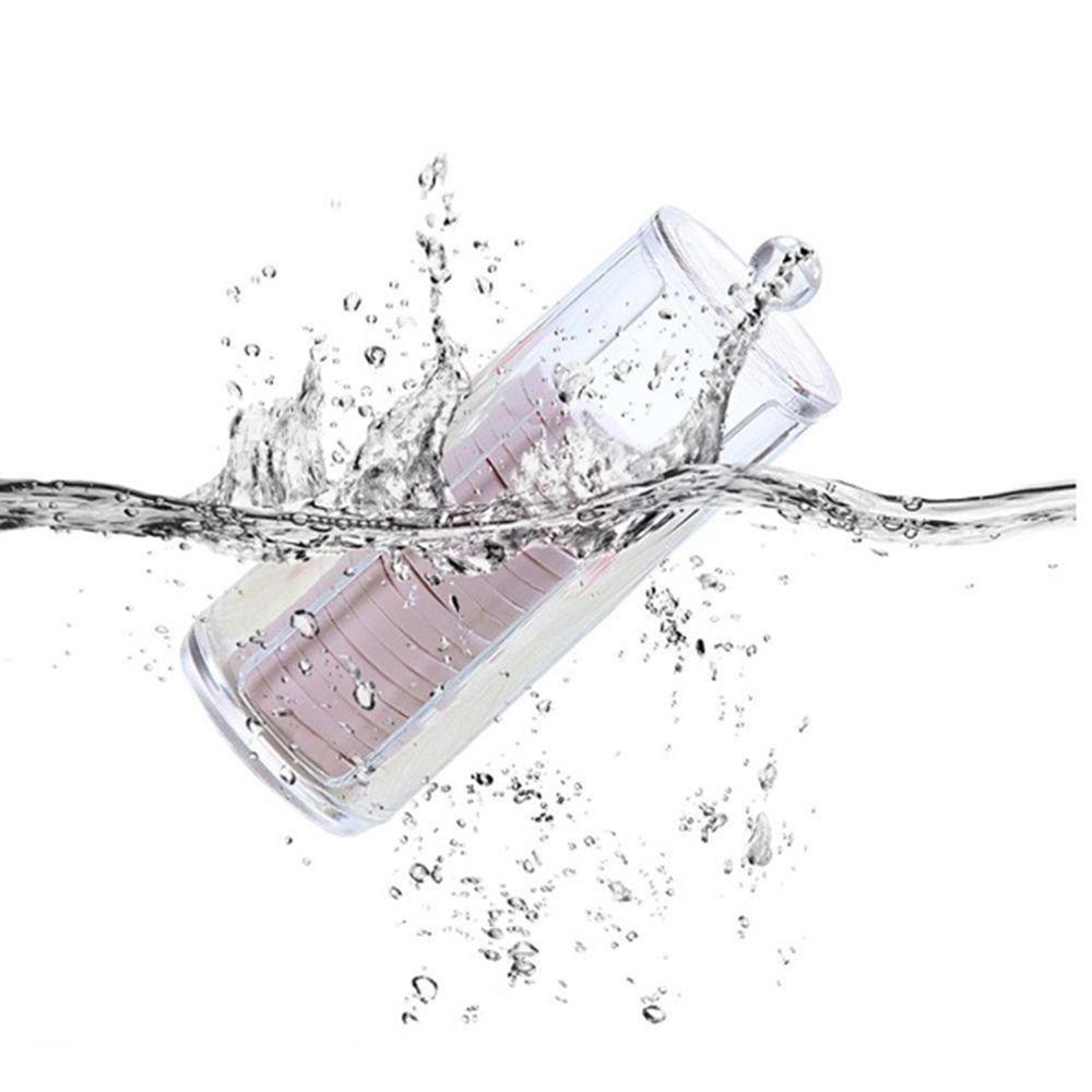 Zuhause Runder Halter Behälter Kosmetik Organizer Pads Aufbewahrung Make-up Watte Acrylbox