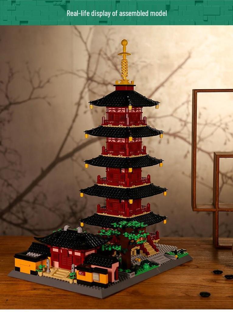 Suzhou Hanshan Temple Building Blocks: Challenging Educational Toy and Souvenir