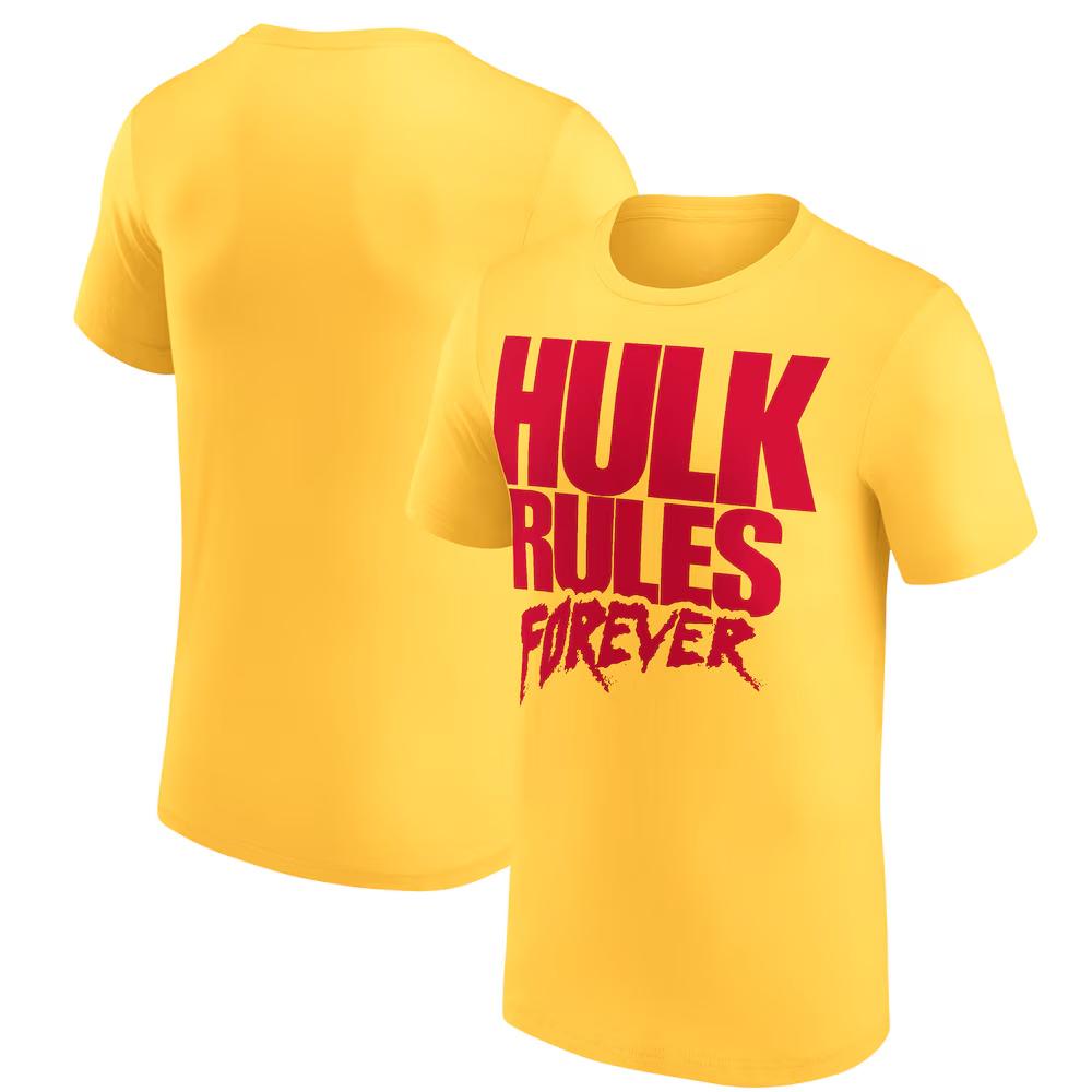Ανδρικό/Γυναικείο Hulk Hogan Hulk Rules Forever T-Shirt 3D Εκτύπωση Αθλητικό Εξωτερικού Χώρου Γρήγορο Στέγνωμα Κοντομάνικο T-Shirt Καθημερινό Casual T-Shirt 5XL