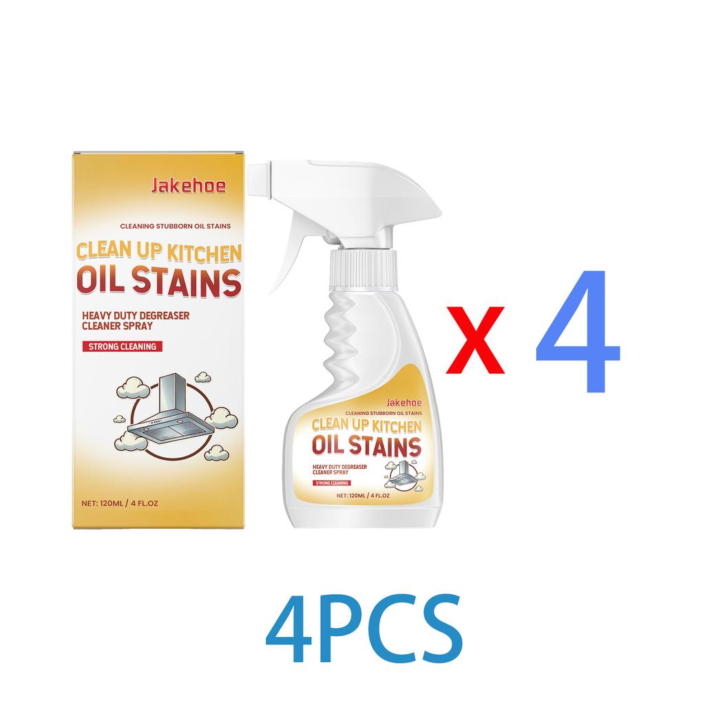 120ml Küchen-Hochleistungs-Entfetter Spray Entferner Schnell wirkend Ungiftig Natürlicher Duft Reiniger für Herd Ofen Grill Dunstabzugshaube