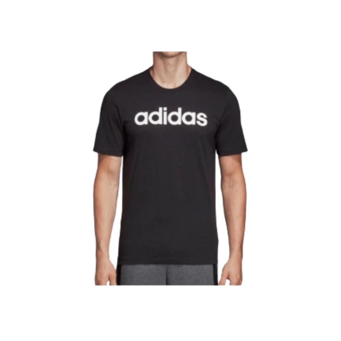 

Adidas SS25 American Casual Comfortable Soft Crew Neck Short Sleeve T-Shirt Men Tops Black KA8336 2XL