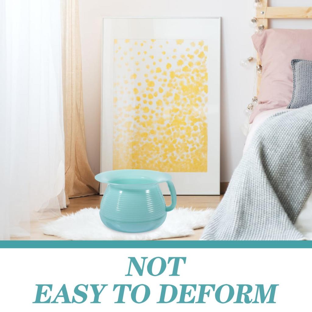 GLEAVI Kinder Töpfchen mit Deckel, Nachtgeschirr für den Heimgebrauch, Kinder- und Erwachsenenfreundlich, Wiederverwendbarer Kunststoff, Leicht zu reinigen