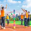 Stavění věže společně Rozšiřování školicích týmů Hry založené na spolupráci Architektura ve stylu věže Hračky pro venkovní sporty Hry Párty