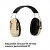 3M PELTOR H6A/V Low Profile Headband Earmuffs Hearing Protection Noise Reduction NRR 21dB Safety Ear Muffs