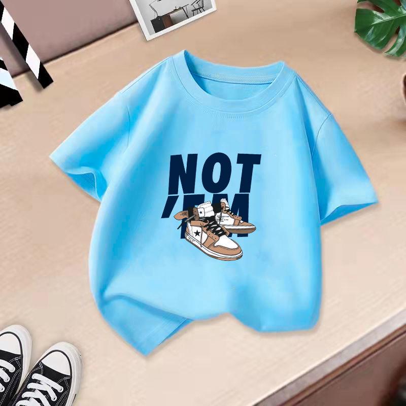 Kinder T-Shirt Mode Bedruckt Kinder T-Shirt Kinder 100% Baumwolle Kleidung T-Shirt Tops Tee Jungen Tee 2-13J