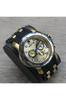Invicta Pro Diver 48mm Stainless Steel Polyurethane Gold [Invicta] Men's Watch, Quartz, Case, Gold/Black Strap, Strap, Dial, 17887, Men's [Authorized