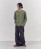 Tonilolenseu Pigment Applique Long Sleeve Washed Green