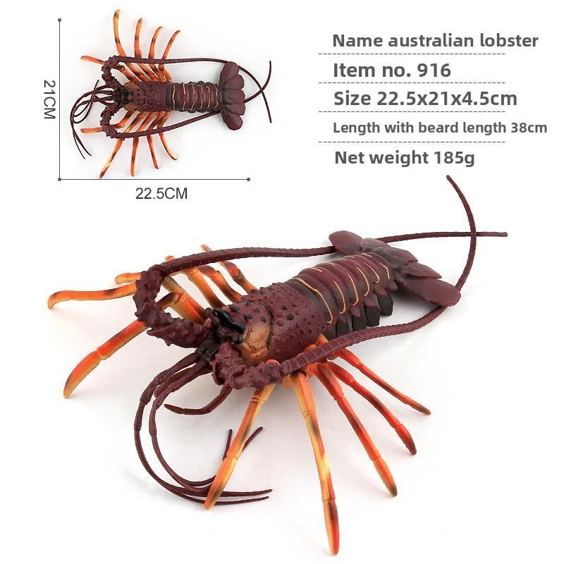 Lobster Pvc Marine Animal Model For Educational Display And Kids Gifts