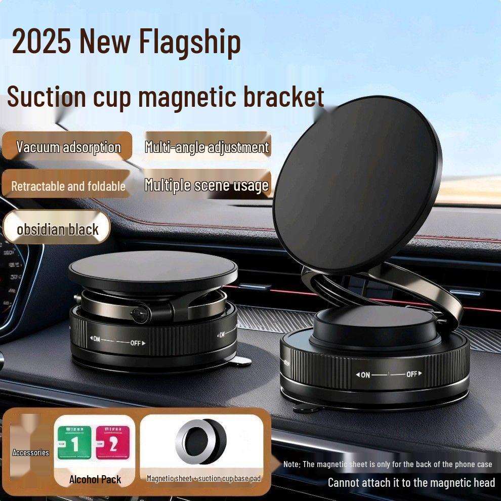 Magnetic Car Phone Holder with Strong Suction Cup