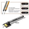 מלחם דיגיטלי אלחוטי USB טמפרטורה מתכווננת 260-420°C Type-C סוללה 1000mAh כלי מלחם הלחמה חכם