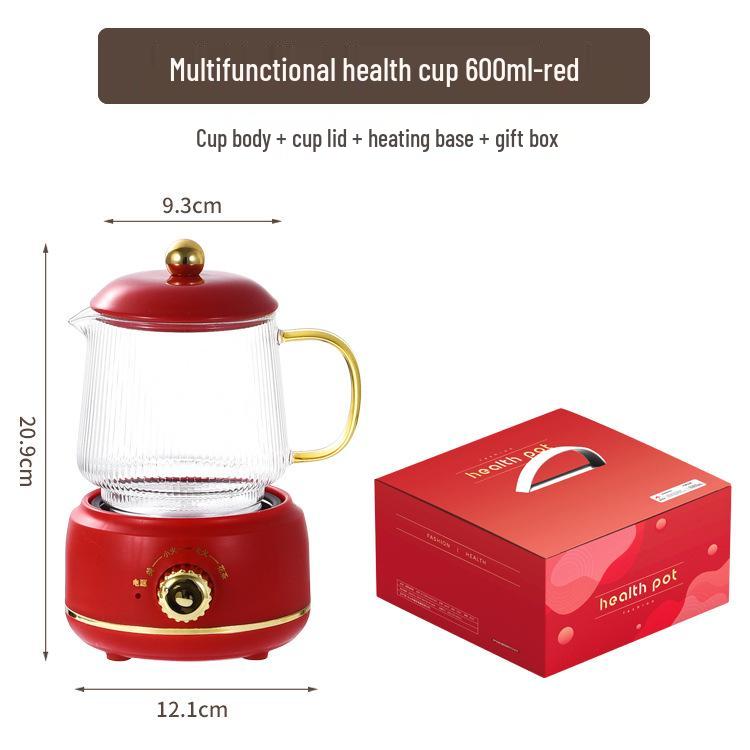 Yueerde Multi-Function Electric Heating Cup - Mini Tea & Health Pot for Office