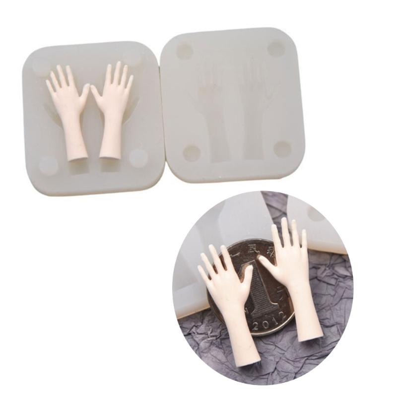 Cute Palm Silicone Molds Candle Mould Mini Palm Resin Mould DIY Baking Molds Candle Making Molds for Cake Decorations