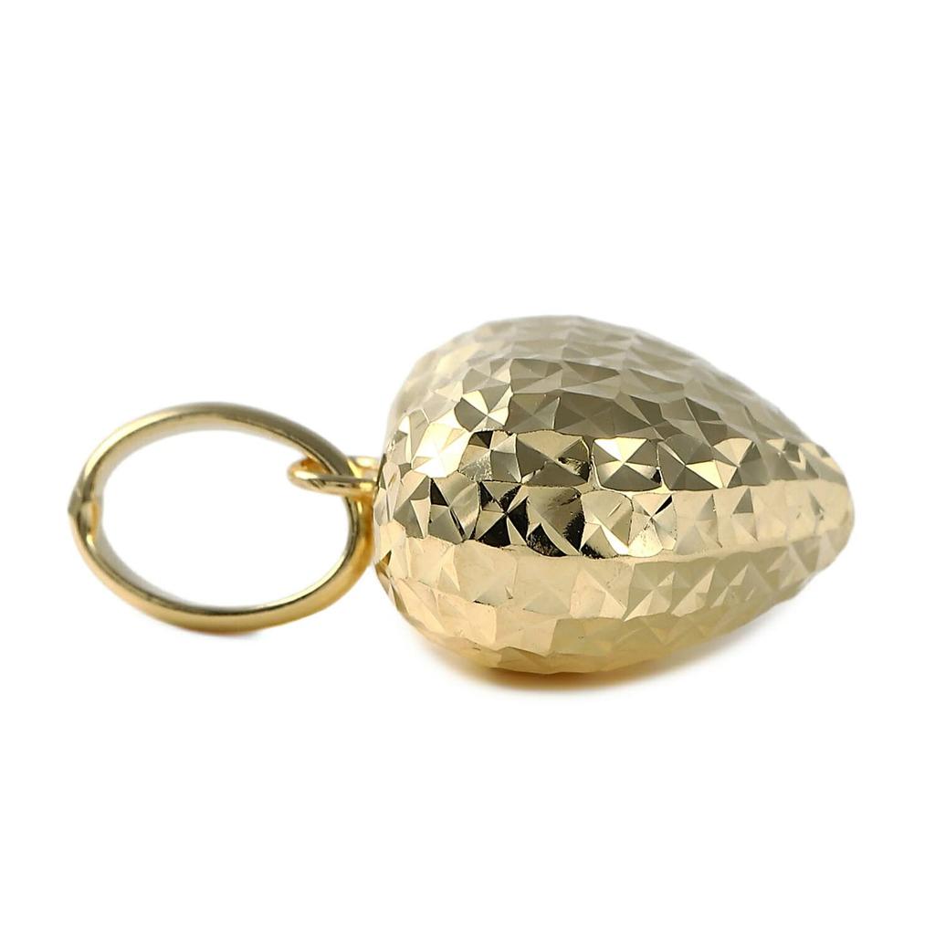 Goods 18K Gold Heart Pendant Necklace Head Charm for Women [Happy Shop]