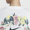 Nike T-shirt à col rond graphique Logo Floral Collection Artiste Sportswear Femme T-shirts Blanc HF4684-133