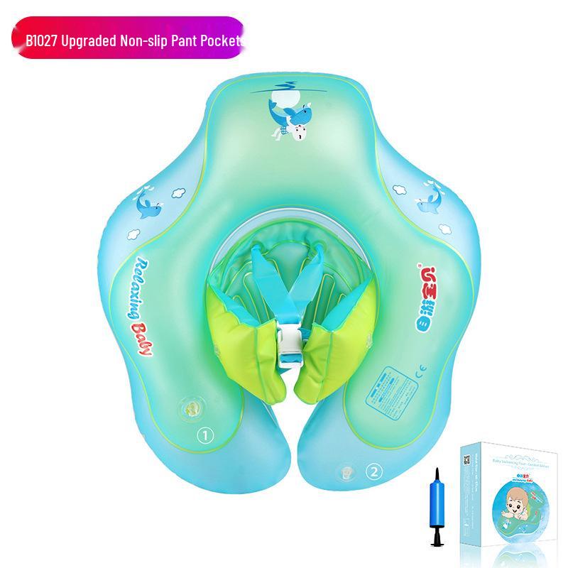 Anti-Flip Baby Swimming Ring: Armpit Floater for 0-3 Year Olds