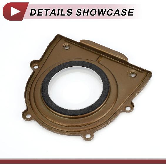 1 Pc Engine Crankshaft Oil Seal with Flange for FORD ESCAPE for MUSTANG FOCUS for MAZDA Rear Main Seal No.1S7Z-6K301-BA