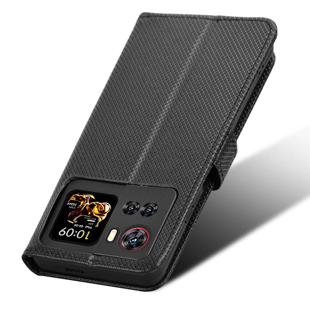 Pro Cubot X100 Kožené pouzdro typu peněženka s popruhem Telefonní kryt s diamantovou texturou