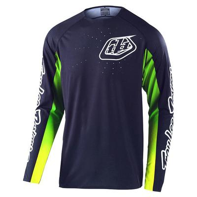 Mens Long Sleeve Quick-Dry Cycling Jersey Mountain Bike Off-Road Motorbike Riding Sportswear