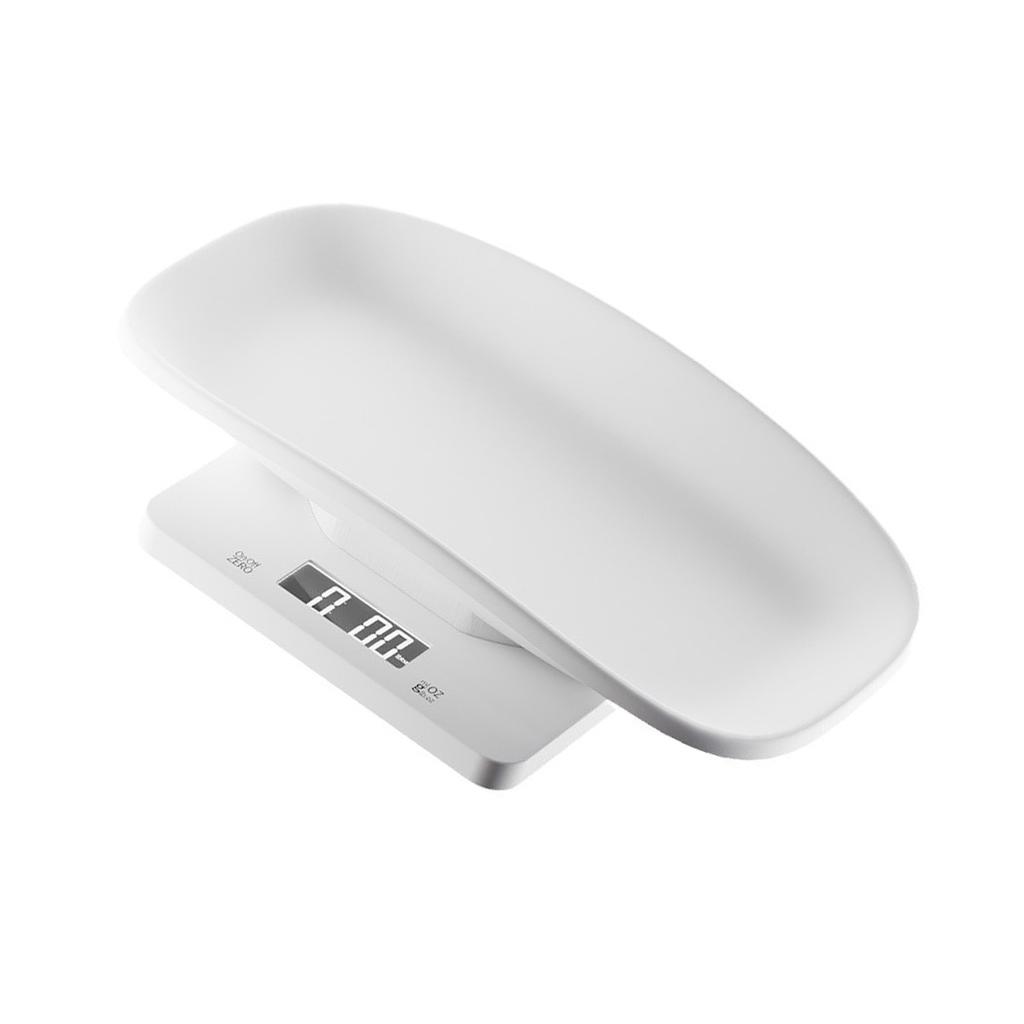 Practical Digital Pet Scale for Puppies and Small Animals Accurate Weighing with Unit Conversion and Comfortable Tray