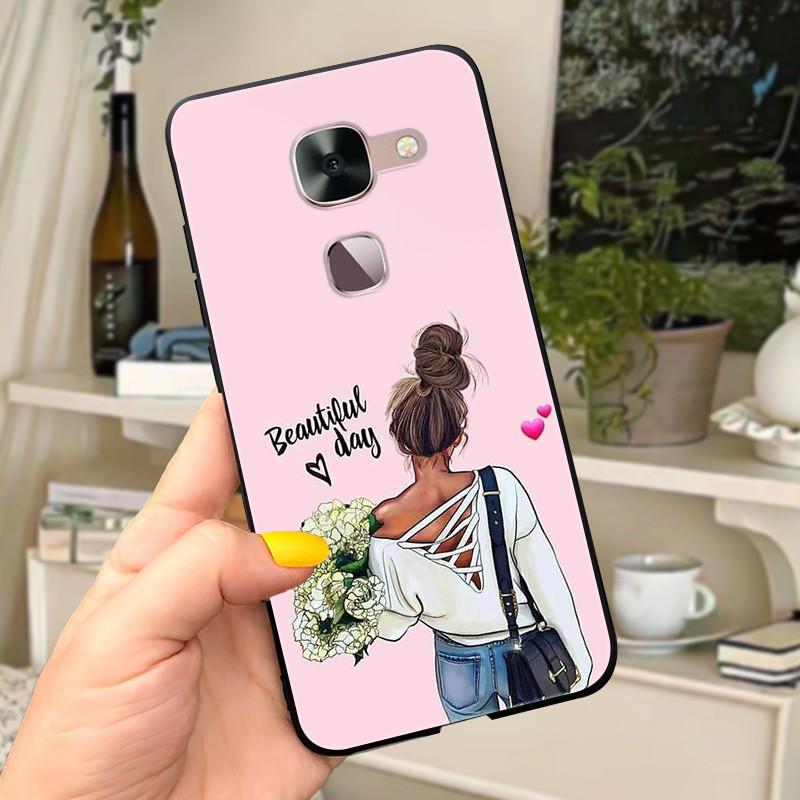 Case For Letv LeEco Le Max 2 Cover Case Le Max2 Cute flower Soft Silicon Phone Case for Letv MAX2 X820 Cover Shockproof Shell