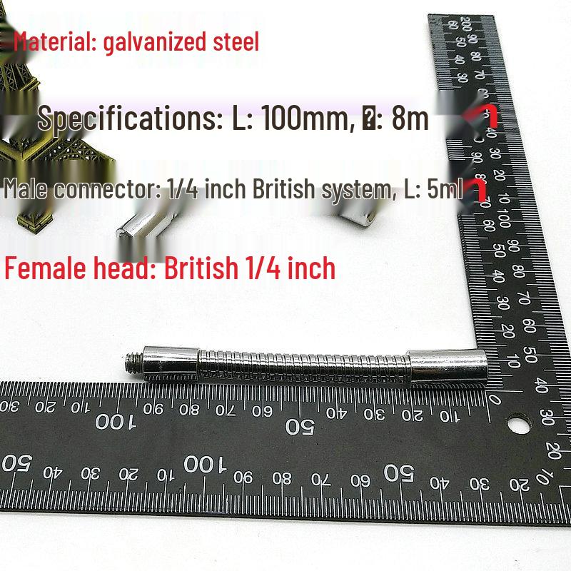 

Universal Night Fishing Light Adapter: Flexible Hose Bracket & Rod Insert for Fishing Platforms, Boxes, Chairs, and Tripods.