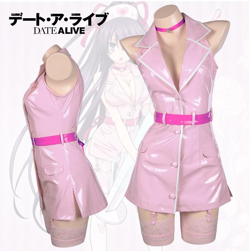A Date Live Yatogami Tohka Halloween Cosplay Dress Party Outfit Roleplay Event