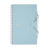 Caderno KOKUYO Note Soft Ring Penott A5 Deformado 5mm Grade Azul Su-SP137S5-B