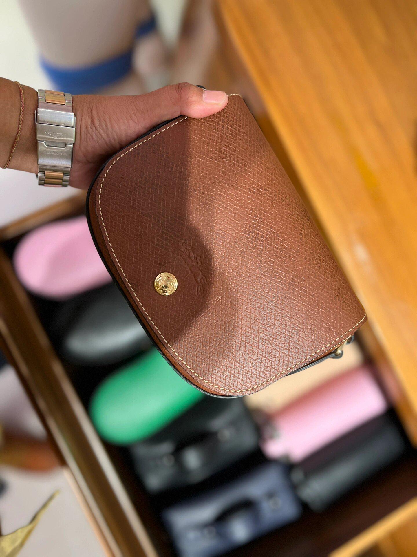 

2023 Мини Французская седельная сумка: Дизайн плеча и сумки-мессенджера Longxiang