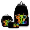 Rhythm Box Game School Bag Sprunki Load Reduction Cartoon Backpack Student Backpack Backpack D