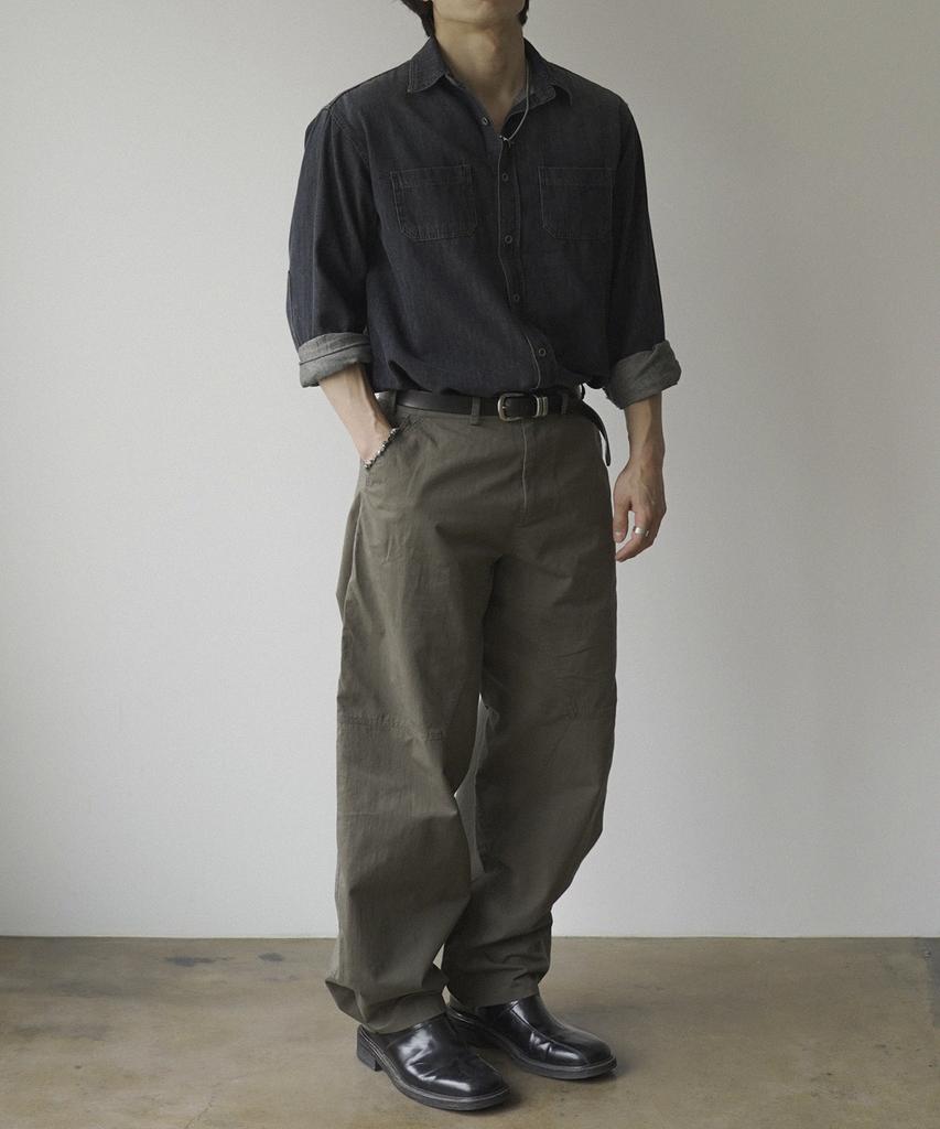 SIIIIDO Peter Ct Line Double Pocket Pants #1