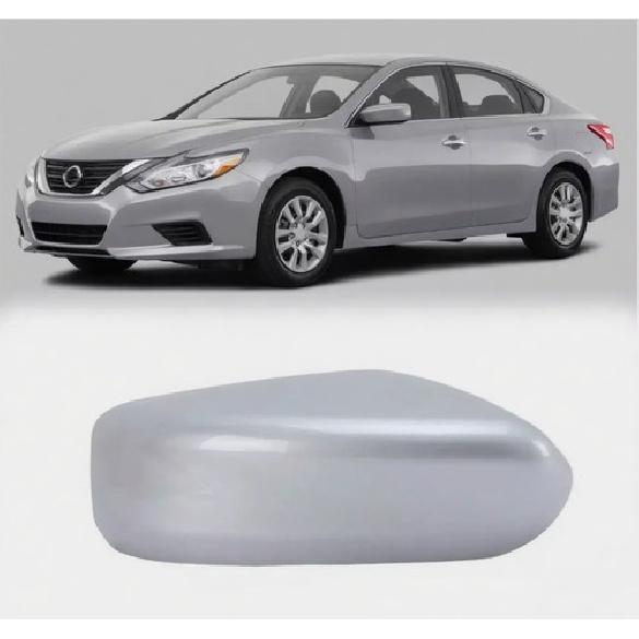 For Nissan Altima Sedan 2013-2018 Silver Right Side Rearview Mirror Cap Cover