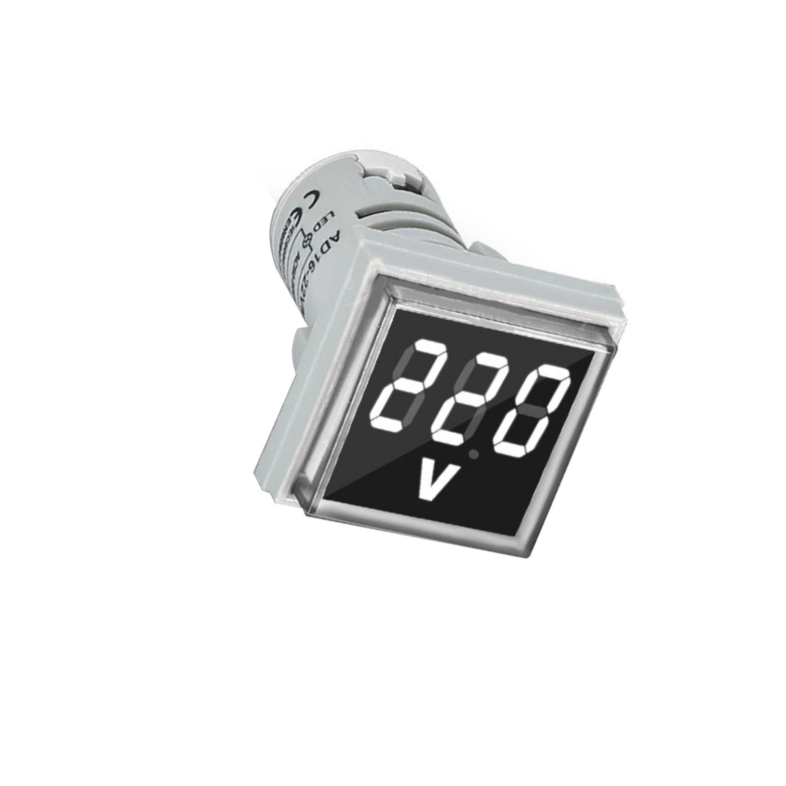 

Upgrades Voltage Tester 50 to 500V Digital LED Screen Voltmeter Voltage Monitors Voltage Detector Simple Use for Home