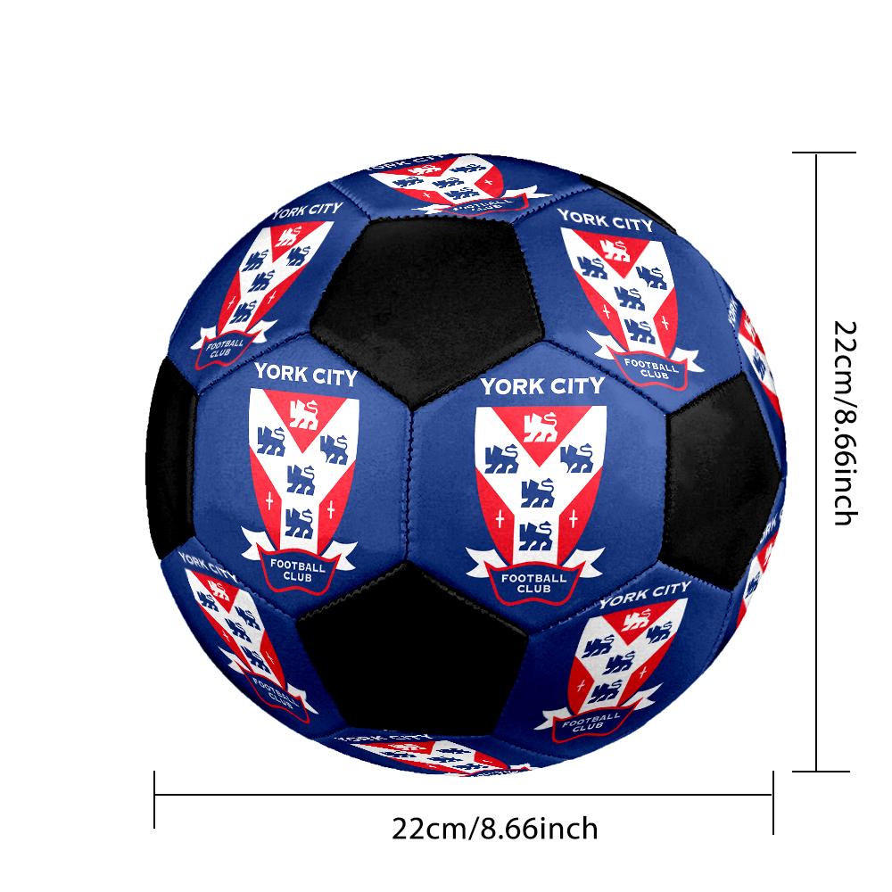 New York City Indoor Soccer Ball Colorful Machine Stitched PVC Size 5 Team Training Competition Ready Durable High-Bounce Cool Sports Gift