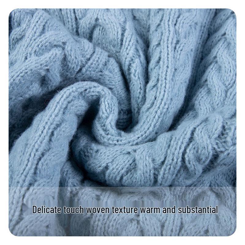 JEANSWEST Men's Thick Warm Knitted Pullover Sweater