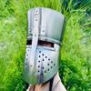 Solaire Crusader Helmet  Medieval Knight Great Helm Dark Souls Inspired Armor Helmet for Cosplay, LARP  Collectors  Best Gift For Him