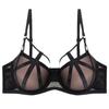 "Lace Bra Set for Women - Sexy Temptation, Red Zodiac Design, Plus Size, Gathered Fit"