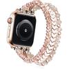 New Bracelet Link Beads Strap For Apple Watch Band For Women 38mm 40mm 41mm 42mm 44mm 45mm 46mm 49mm