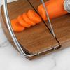 Wood Cheese Slicer with Stainless Steel Wire Adjustable Cheese Butter Cutter