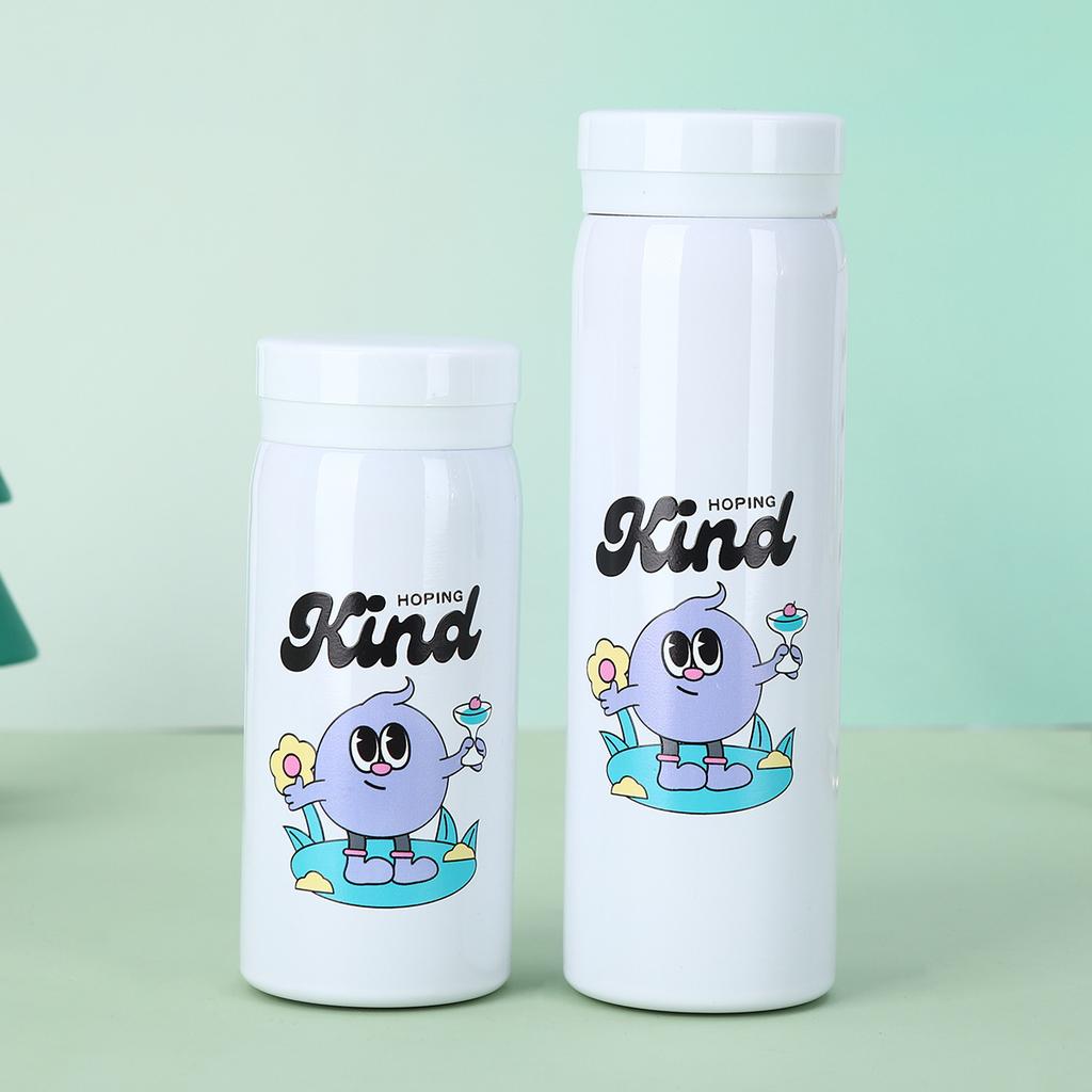 Stylish Portable Pocket Mug Ins Fashion Macaron Gift Mug Cute Mini Steel Thermos Mug Durable Durable Useful Useful