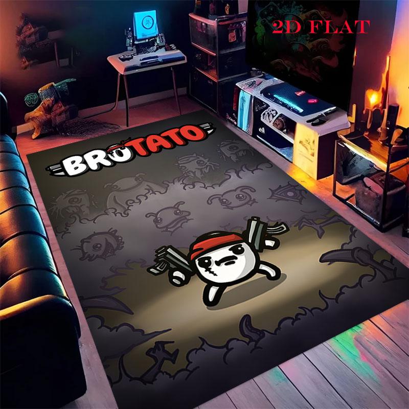 Brotato Carpet Rug for Living Room Bedroom Home Sofa Decoration,Kids play Nonslip Floor Mat 40x60cm( 15x23in )
