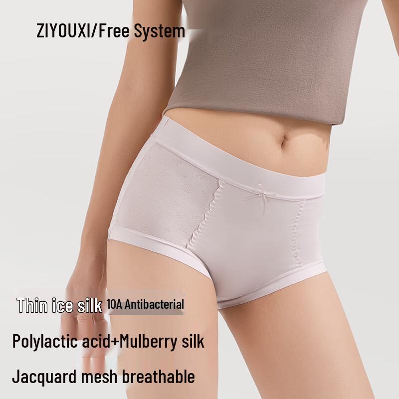Women s Antibacterial High-Waist Briefs XL